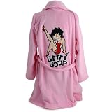 Classic Betty Boop Bath Robe - Pink