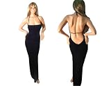 Sexy Backless Velvet Halter Long Evening Cocktail Dress