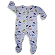 Wonder Kids - Infant and Toddler Boys Heavy Weight Bear Blanket Sleeper With Feet, Light Blue
