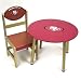 San Francisco 49ers Wooden Team Table