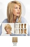 Hair U Wear Put On Pieces Synthetic Clip-in Extensions Straight R2026S Glazed Apricot 18 10pc.