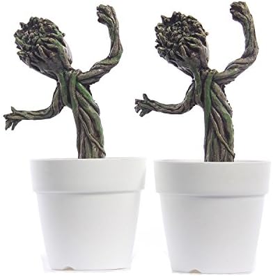 Stand Smile Baby Groot Cosplay Costume Props Latex Toy