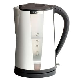 Prestige Insignia Jug Kettle, White & Grey, 1.7 Litre