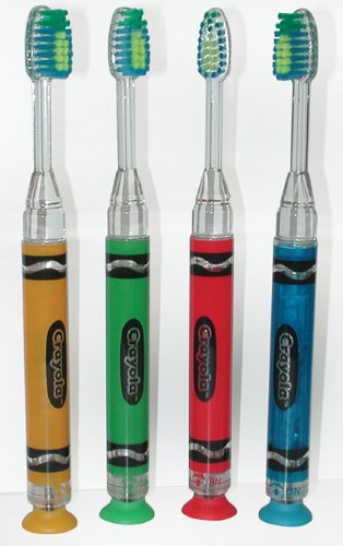 Crayola Timer Light Toothbrush pk6