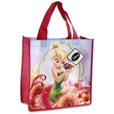 Tinkerbell Tote Bag Reusable Grocery Bags Medium Size Non Woven Bag