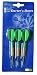 Darters Darts Steel-Dartset BASIC, geriffeltes Messing, Schaft/Flight im Stück, 12 g, Karte geblistert.