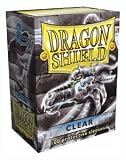 Dragon Shield Sleeves - CLEAR - Standard Size Deck Protectors (100/Pack)