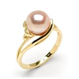 Freshwater Pearl Ring in 14K Yellow Gold