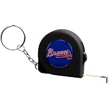 MLB Atlanta Braves 6' Mini Tape Measure Keychain