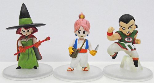 ドラゴンクエスト キャラクターフィギュアコレクション ロトの伝説編2 3種セット [商人(女)/武道家(男)/魔法使い(女)]