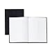 Wilson Jones Hardbound Accounting Journal, 9.25 x 7 Inches, 2 Columns, 80 Pages, 30 Lines per Page, Black (W74102A)