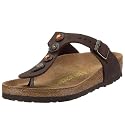 Birkenstock GIZEH FL STONES 743251, Unisex - Erwachsene Sandalen/Zehentrenner, braun, (HABANA), weites Fussbett