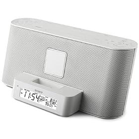 Sony iPod Clock Dock - White (ICFC1IPWHITE) by Clocks