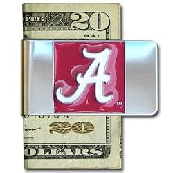 University of Alabama Pewter Money Clip NCAA