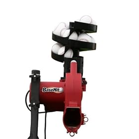 Heater Trend Sports BaseHit Pitching Machine with BONUS Ball Feeder by 