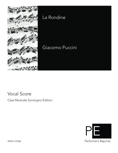 La Rondine (Italian Edition)