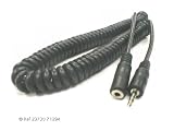 Spiral 3.5mm Headphone Extension Lead 1.2m
