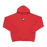 Antigua University of Georgia Goalie Long Sleeve Hooded Sweatshirt