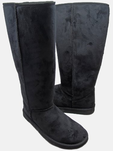 Andres Machado Womens Black Boots AM322
