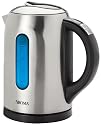 Aroma AWK-290SBD 6-Cup Digital Electric Water Kettle, Stainless Steel