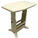 Foldable RV Table Portable RV Folding Table and Magazine Rack (Adjustable Height)