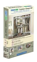 Gracious Living 96513-2C Extend-It Custom Closet Kit CCK322