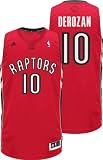 NBA Men's Toronto Raptors Demar Derozan Revolution 30 Road Swingman Jersey (Red, XX-Large)