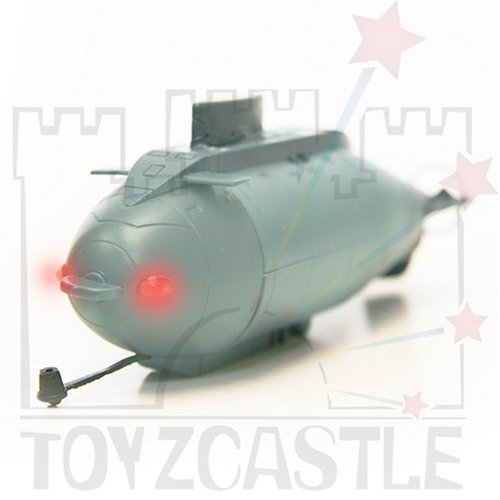 41thWR5 JAL Rc Mini Nuclear Submarine   3 Channels Control with Triple Micro Motors