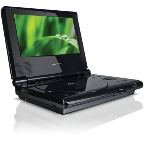 Yarvik PDV101 Tragbarer DVD-Player (17,8 cm (7 Zoll), USB 2.0, Kartenslot)