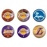 Los Angeles Lakers 6 Button Set
