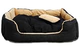 12200 Tierbett Au�enma� ca. 70x60x18 cm mit Innenkissen + Schmusekissen + Pipi-Schutz-Unterlage