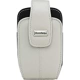 BlackBerry Leather Swivel Holster for BlackBerry Pearl White 8300, 8310, 8320, 8330