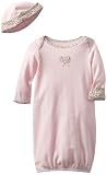 Little Me Baby-Girls Newborn Leopard Gown and Hat