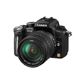 Panasonic Lumix DMC-GH2HEB-K Digital Camera with 14-140mm Lens Kit - Black