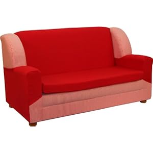 Fantasy Furniture Elite Sofa Red
