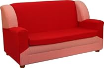 Hot Sale Fantasy Furniture Elite Sofa, Red