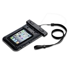 Acase+ 2012モデル ストラップ付 防水ケース ブラック Waterproof Case for Apple iPhone4S iPhone4 iPhone3G iPhone3GS iPod(touch nano classic)