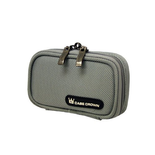 CaseCrown Double Memory Foam Classic Camera Case for Sony Cybershot DSC-S750 Digital Camera - (Grey)