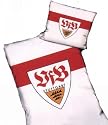 VfB Stuttgart Fanartikel Bettw&auml;sche Biber Wappen Balken