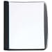 GBC Designer Frosted Front Report Cover, 11.5 x 9.3 Inches, 30-Sheet Capacity, Black (W21512B)