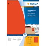 Herma Etiketten A4 4397 105x148 mm Papier matt 400 St&uuml;ck rot