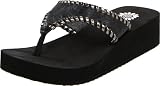 Yellow Box Women’s Marisa Flip Flop,Black,11 M US