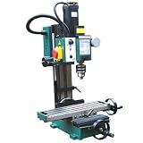 Gear Head Mill Drill 9 X 32 Table Size, 2 Horse Power, X-y Axis , R8 Taper, Ships with Standard Accessories and Full 1 Year Manufacturers Warranty