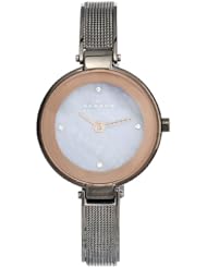 Skagen Womens 323SMR Japan Quartz Movement Analog Watch
