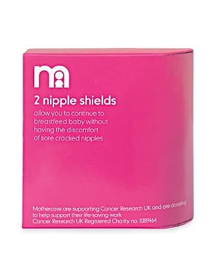 Cancer Research Mothercare Pink Nipple Shields
