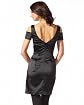 Shoulder Cutaway Sexy Slit Dress Product Image