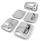 High Quality Weatherproof Chrome Tailgate Door Handle Cover Trim Set for 2008-Present... by Astra Security