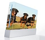 Rottweilers Decorative Protector Skin Decal Sticker for Nintendo Wii Console
