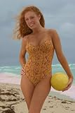 Solar Tan Thru Snake Chic Underwire Tank