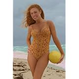 Solar Tan Thru Snake Chic Underwire Tank